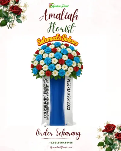 Standing Flower di Paal Merah